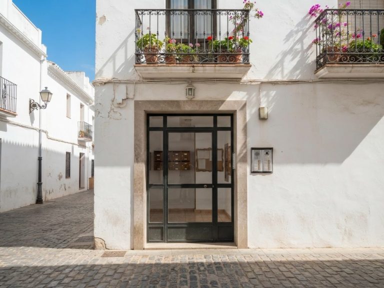 Portal de un edificio de viviendas